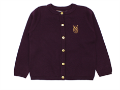 Soft Gallery cardigan Carrie FIG owl